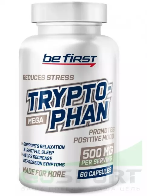 Триптофан Be First L-Tryptophan 60 капсул Триптофан Be First L-Tryptophan 60 капсул