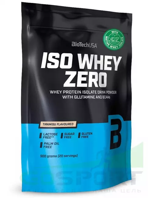 Изолят протеина BioTechUSA Iso Whey Zero 500 г, Тирамису
