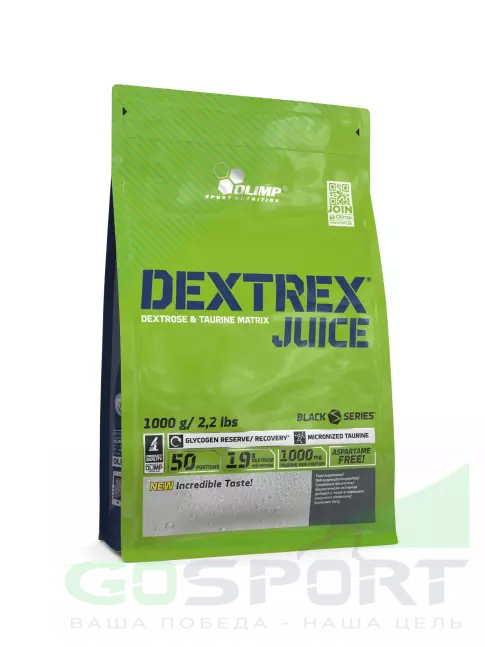 Углеводная загрузка OLIMP Dextrex Juice 1000 г, Яблоко Углеводная загрузка OLIMP Dextrex Juice 1000 г, Яблоко