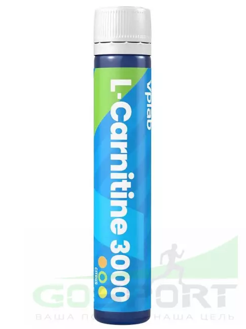 L-Карнитин жидкий VP Laboratory L-CARNITINE 3000 7x25 мл, Цитрус L-Карнитин жидкий VP Laboratory L-CARNITINE 3000 7x25 мл, Цитрус