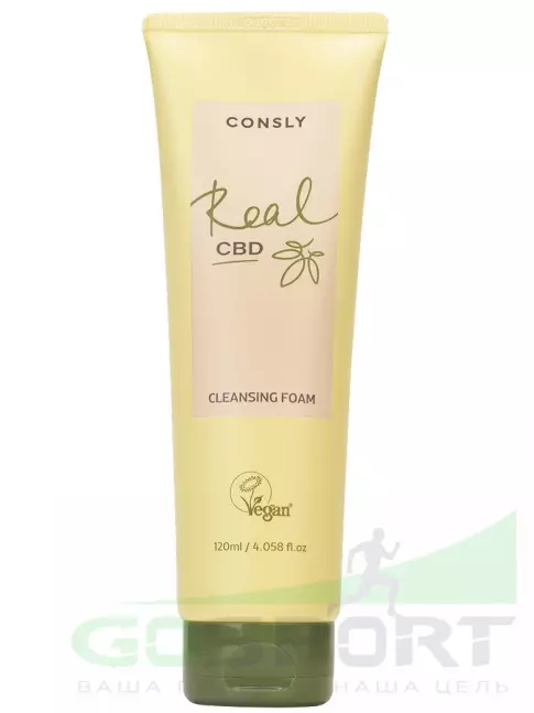 Пенки для умывания CONSLY Vegan «Real» Balancing Purifine and Plant-based Squalane Cleansing Foam 120 мл Пенки для умывания CONSLY Vegan «Real» Balancing Purifine and Plant-based Squalane Cleansing Foam 120 мл