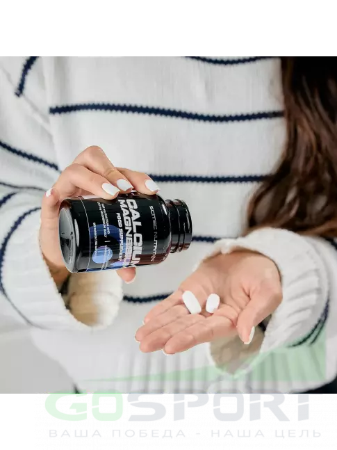 Кальций & магний Scitec Nutrition Calcium 500 mg + Magnesium 250 mg 90 таблеток
