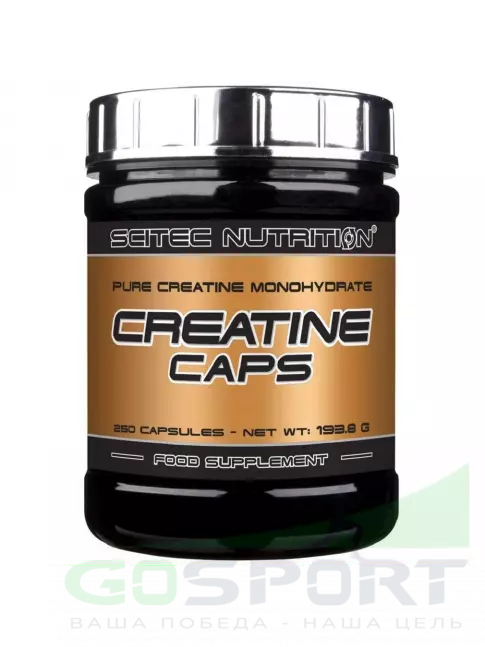 Креатин моногидрат Scitec Nutrition Creatine 250 капсул Креатин моногидрат Scitec Nutrition Creatine 250 капсул