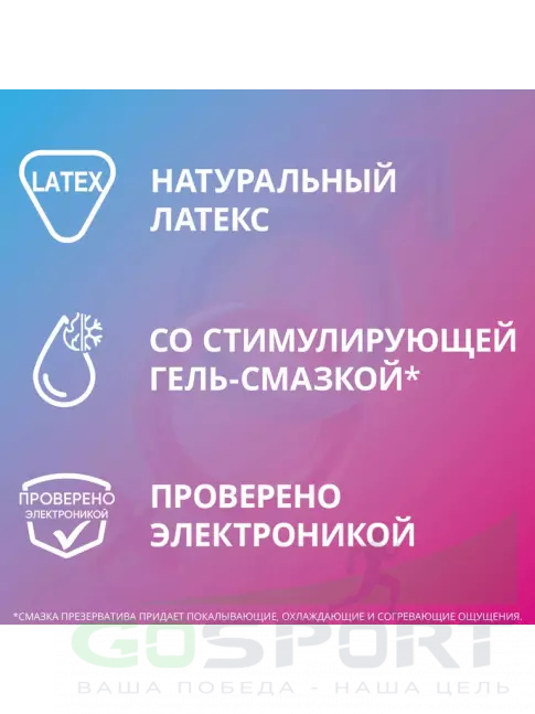 Презервативы Contex You & Me Orgasmic 3 шт