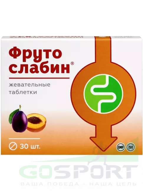 ЖКТ (Желудочно-Кишечный Тракт) ВИТАМИР Фрутослабин 30 таблеток ЖКТ (Желудочно-Кишечный Тракт) ВИТАМИР Фрутослабин 30 таблеток