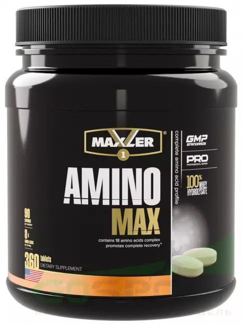 Аминокислоты MAXLER Amino Max Hydrolysate 360 таблеток Аминокислоты MAXLER Amino Max Hydrolysate 360 таблеток