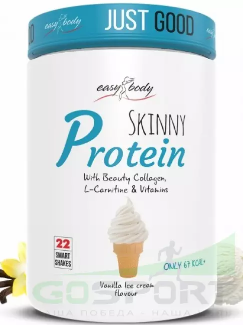 Сывороточный протеин QNT Skinny Protein 450 г, Ванильное мороженое Сывороточный протеин QNT Skinny Protein 450 г, Ванильное мороженое
