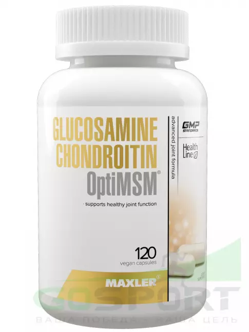 Глюкозамин хондроитин MAXLER Glucosamine Chondroitin + OptiMSM 120 веган капсул Глюкозамин хондроитин MAXLER Glucosamine Chondroitin + OptiMSM 120 веган капсул