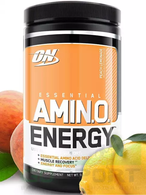 Аминокислоты Optimum Nutrition Essential Amino Energy 270 г, Персиковый Лимонад Аминокислоты Optimum Nutrition Essential Amino Energy 270 г, Персиковый Лимонад