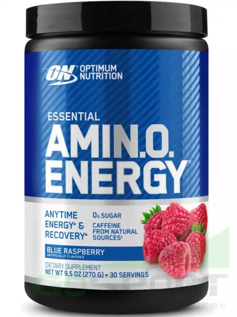 Аминокислоты Optimum Nutrition Essential Amino Energy 270 г, Ежевика Аминокислоты Optimum Nutrition Essential Amino Energy 270 г, Ежевика