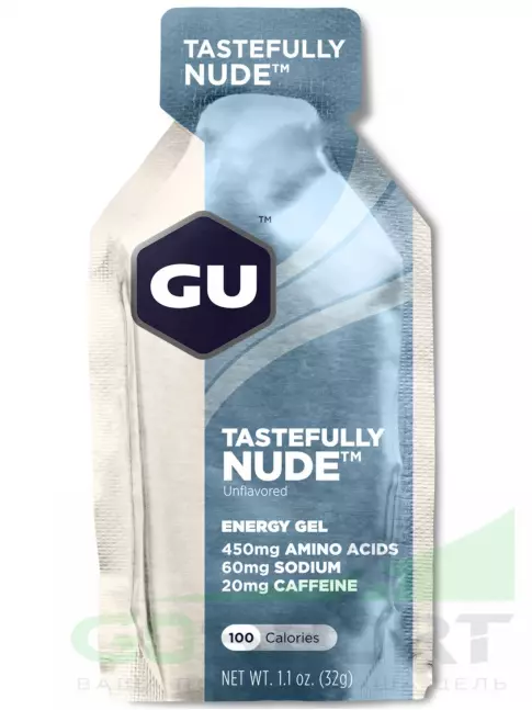 Гель питьевой GU Energy Labs Energy Gel 20 mg caffeine 32 г, Нейтральный