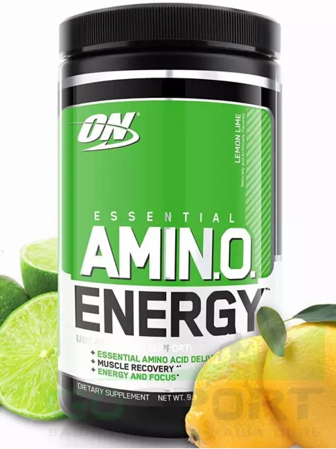 Аминокислоты Optimum Nutrition Essential Amino Energy 270 г, Лимон - Лайм Аминокислоты Optimum Nutrition Essential Amino Energy 270 г, Лимон - Лайм
