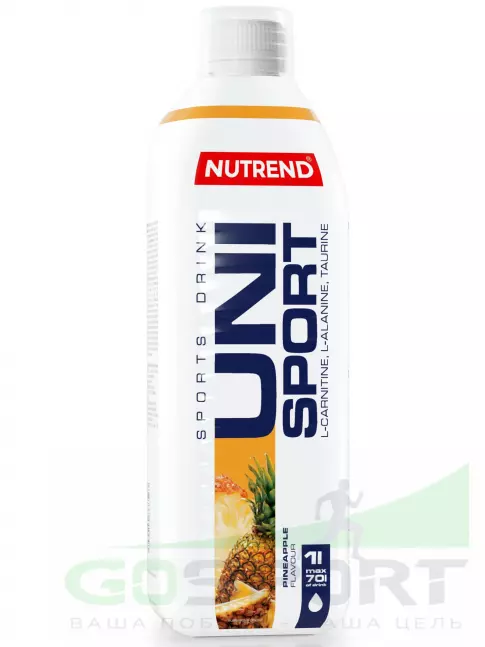 Изотоник NUTREND Unisport 1000 мл, Ананас Изотоник NUTREND Unisport 1000 мл, Ананас