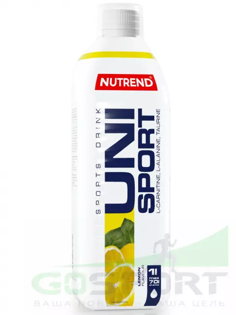 Изотоник NUTREND Unisport 1000 мл, Лимон