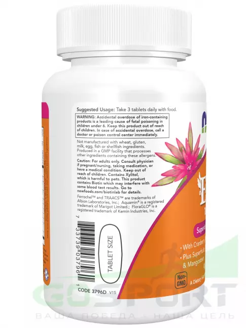 Витамины для женщин NOW Foods EVE Women's Multiple Vitamin 90 таблетки