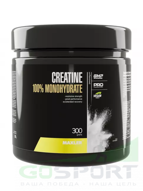 Креатин моногидрат MAXLER Creatine 100% Monohydrate 300 г Креатин моногидрат MAXLER Creatine 100% Monohydrate 300 г