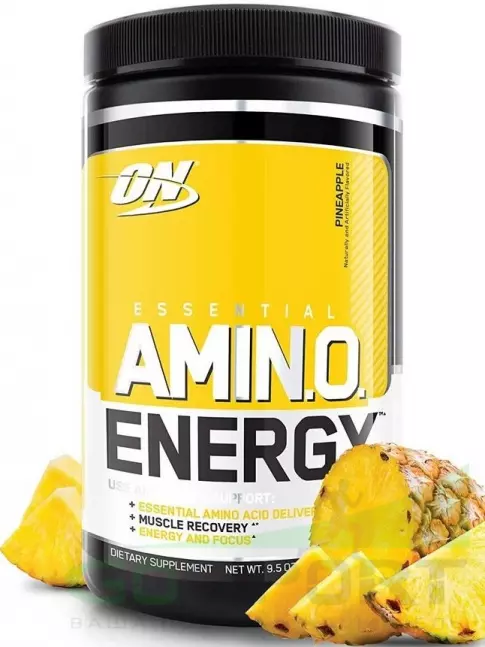 Аминокислоты Optimum Nutrition Essential Amino Energy 270 г, Ананас Аминокислоты Optimum Nutrition Essential Amino Energy 270 г, Ананас