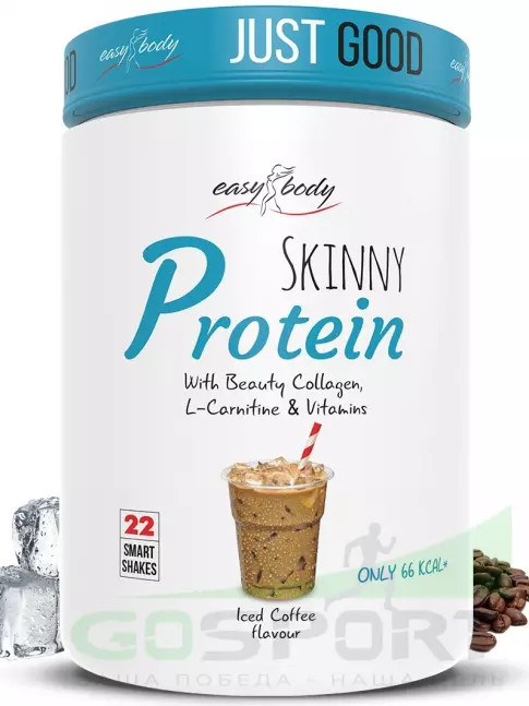 Сывороточный протеин QNT Skinny Protein 450 г, Холодный кофе Сывороточный протеин QNT Skinny Protein 450 г, Холодный кофе