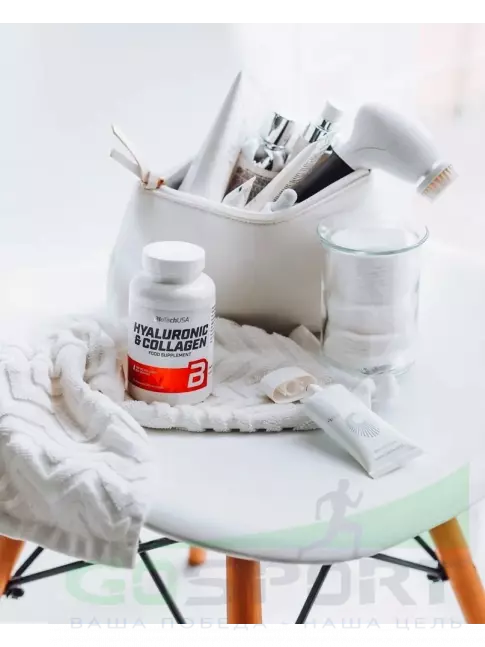 Гиалуроновая кислота BioTechUSA Hyaluronic & Collagen 30 капсул Гиалуроновая кислота BioTechUSA Hyaluronic & Collagen 30 капсул