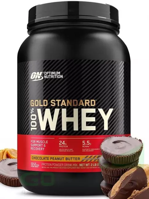 Сывороточный протеин Optimum Nutrition 100% Whey Gold Standard 907 г + шейкер, Шоколад арахисовое масло Сывороточный протеин Optimum Nutrition 100% Whey Gold Standard 907 г + шейкер, Шоколад арахисовое масло