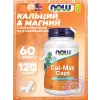 Cal-Mag Caps, Кальций и Магний + Витамин D-3